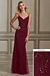 Adrianna Papell 40148 Open V-Back Dress - Stock Only