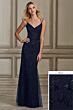 Adrianna Papell 40148 Open V-Back Dress - Stock Only