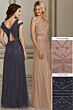 Adrianna Papell 40153 Cold Shoulder Dress - Stock Only