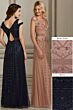 Adrianna Papell 40153 Cold Shoulder Dress - Stock Only