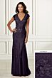 Adrianna Papell 40160 Floral Beaded Dress