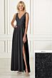 Adrianna Papell 40163 Slit Skirt Dress - Stock Only