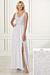 Adrianna Papell 40163 Slit Skirt Dress - Stock Only