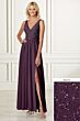 Adrianna Papell 40163 Slit Skirt Dress - Stock Only