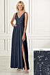 Adrianna Papell 40163 Slit Skirt Dress - Stock Only
