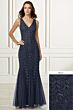 Adrianna Papell 40184 Keyhole Back Dress - Stock Only