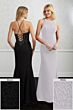 Adrianna Papell 40216 Lace-Up Back Dress - Stock Only