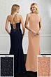 Adrianna Papell 40216 Lace-Up Back Dress - Stock Only