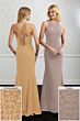 Adrianna Papell 40216 Lace-Up Back Dress - Stock Only