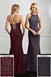 Adrianna Papell 40216 Lace-Up Back Dress - Stock Only
