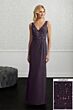 Adrianna Papell 40219 V-Neck Dress