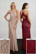 Adrianna Papell 40228 Ruffle Back Dress - Stock Only