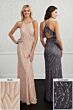 Adrianna Papell 40228 Ruffle Back Dress - Stock Only