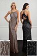 Adrianna Papell 40228 Ruffle Back Dress - Stock Only