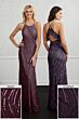 Adrianna Papell 40228 Ruffle Back Dress - Stock Only
