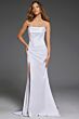 Jovani 42355 Strapless Corset Skirt Slit Dress