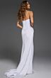 Jovani 42355 Strapless Corset Skirt Slit Dress