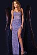 Jovani 42920 Sheer Corset Embellished Strapless Dress