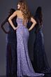 Jovani 42920 Sheer Corset Embellished Strapless Dress