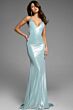 Jovani 43035 Strappy Back Plunging Neck Dress
