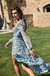 Mac Duggal 55880 Bishop Sleeve Floral Print Dress