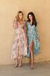 Mac Duggal 55880 Bishop Sleeve Floral Print Dress