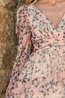 Mac Duggal 55880 Bishop Sleeve Floral Print Dress