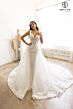 Abby Lane 97183 Detachable Overskirt Lace and Tulle Wedding Dress