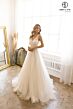 Abby Lane 97193 Cathedral Train Glitter Tulle Bridal Dress