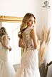 Abby Lane 97195 Illusion Back Trumpet Silhouette Tulle Bridal Gown