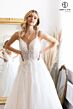 Abby Lane 97197 Open V-Back A-line Tulle Bridal Gown