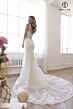 Abby Lane 97201 Plunging Neckline Semi-Trumpet Tulle Wedding Dress