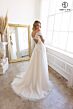 Abby Lane 97207 Cutout Back Glitter Tulle A-line Wedding Gown