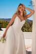 Abby Lane 97281 Back Buttons Sweetheart Neckline Mikado Bridal Gown