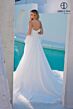 Abby Lane 97289 3D Floral Bodice Glitter Tulle A-line Wedding Gown