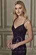 Adrianna Papell 40148 Open V-Back Dress - Stock Only