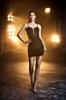 Aerie Couture 848 Spaghetti Strap Beaded Dress