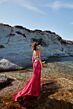 Aerie Couture 207 Strappy Back Beaded Dress