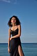 Aerie Couture 269 Slit Skirt Corset Bodice Dress