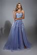 Aerie Couture 293 Sweep Train High Slit Dress