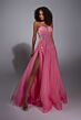 Aerie Couture 298 High Slit Strapless Dress