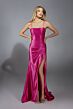 Aerie Couture 314 Side Slit Curved Neckline Dress