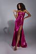 Aerie Couture 324 Sweetheart Keyhole Neck Metallic Dress