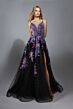Aerie Couture 328 Plunging Neckline Embellished Dress