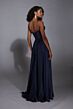 Aerie Couture 348 Slit Skirt Beaded Bodice Dress