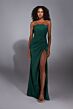 Aerie Couture 358 Drape Skirt High Slit Dress
