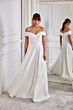 Aerie Couture 2012 Full Skirt Off The Shoulder Wedding Dress