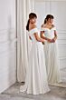 Aerie Couture 2012 Full Skirt Off The Shoulder Wedding Dress