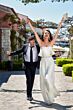 Alyce Paris 70015 Flounce Bodice Strapless Wedding Jumpsuit