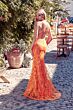 Alyce Paris 61330 Strappy Back Sequin Dress